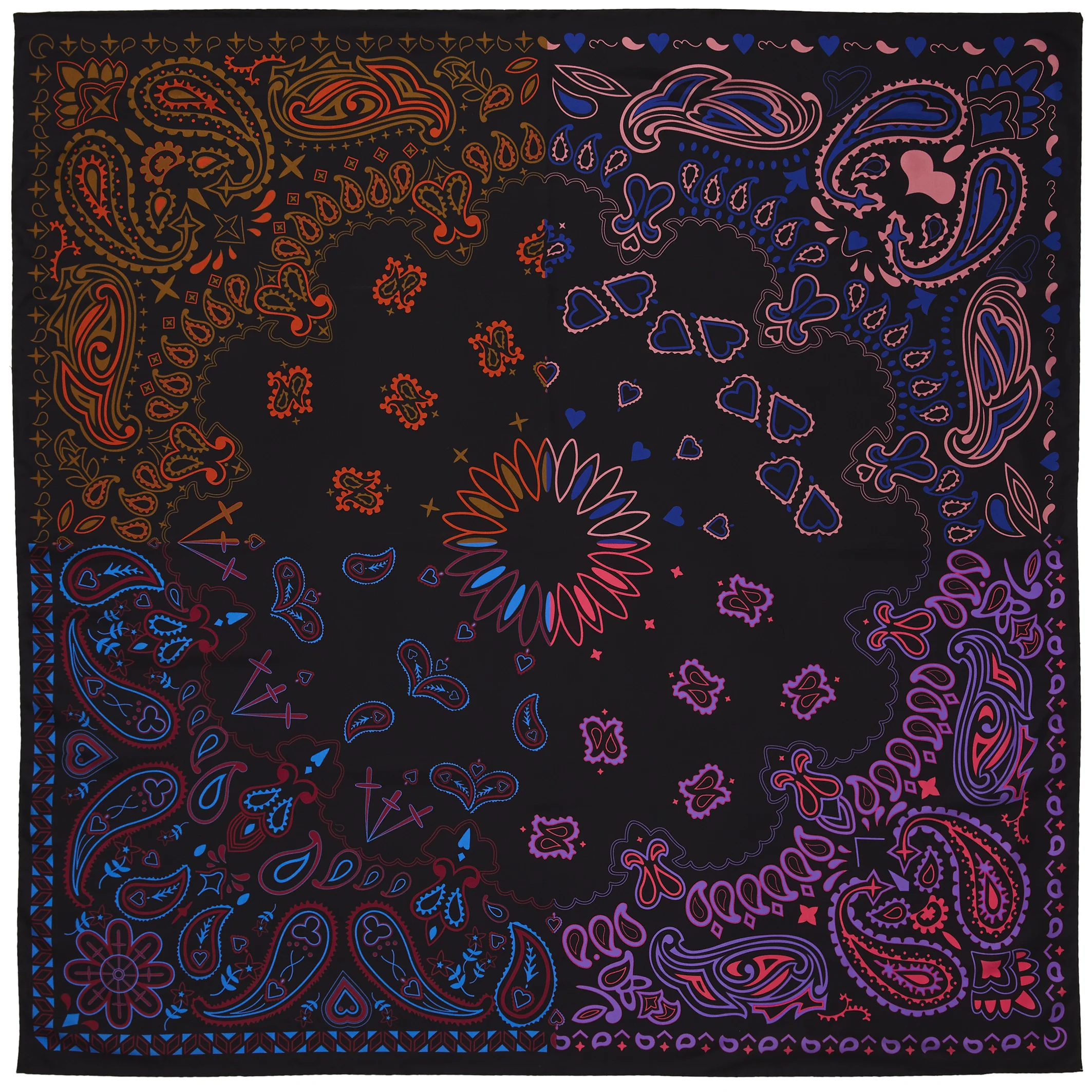 JANE CARR Bandanas Square Scarf - Image 7