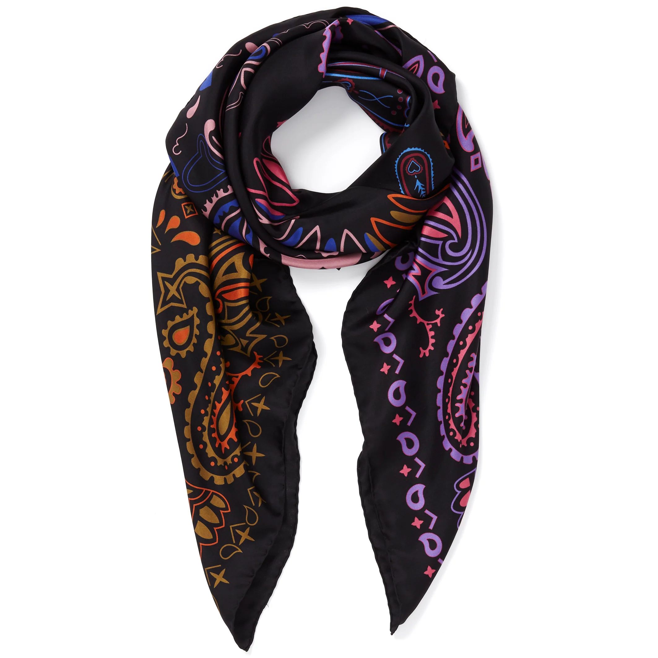 JANE CARR Bandanas Square Scarf - Image 9