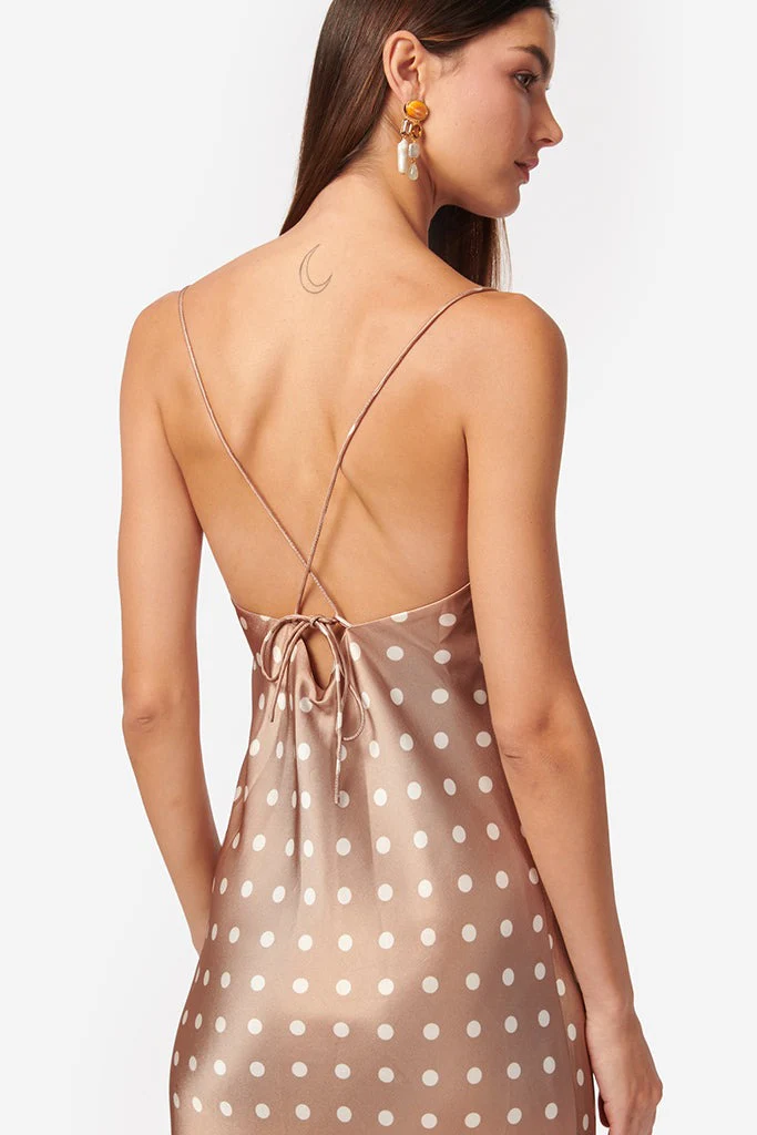 Cami NYC - Myla Dress - Macadamia Dot - Image 3