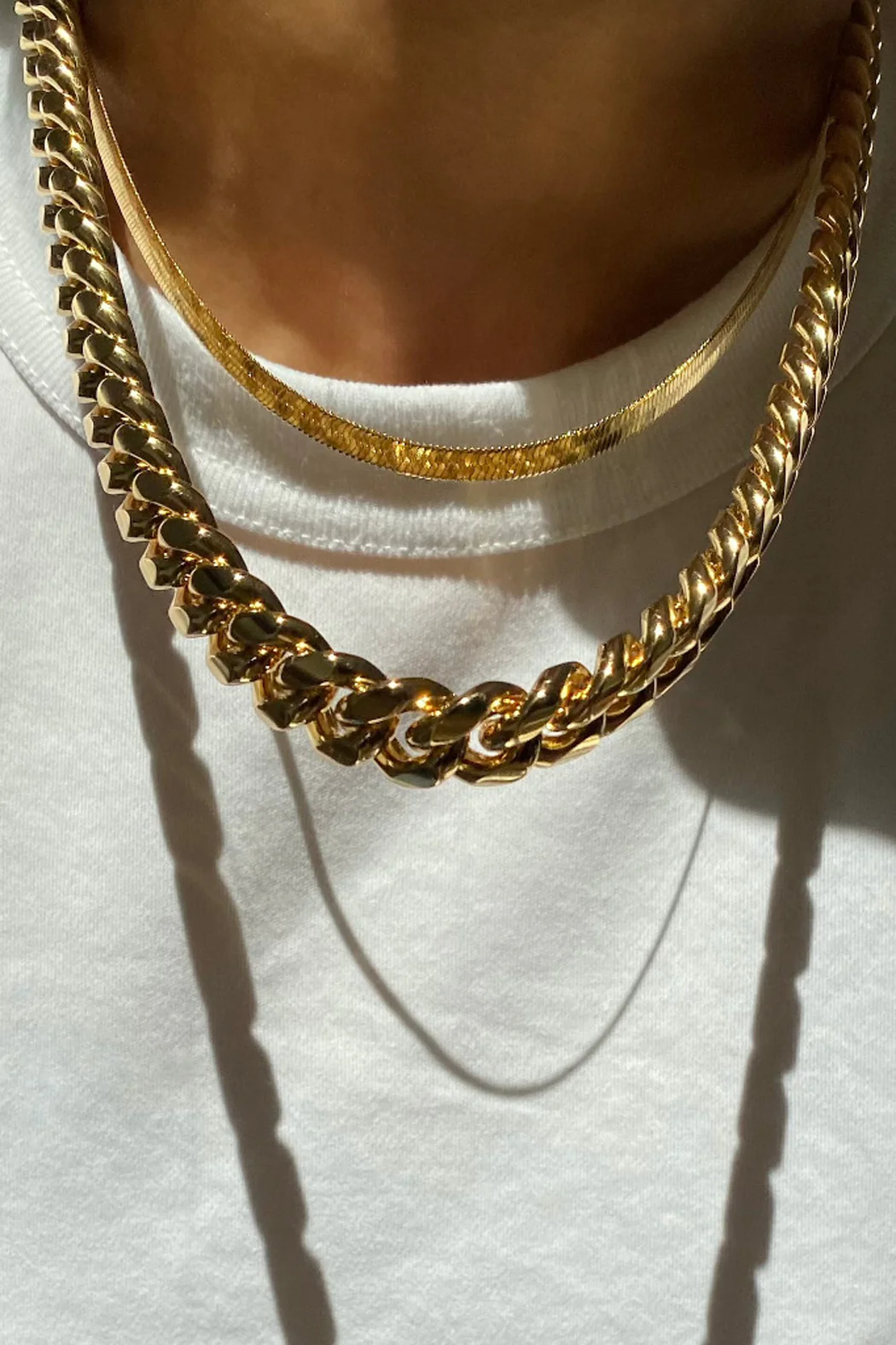 Anisa Sojka - Dainty Flat Snake Necklace - Image 3