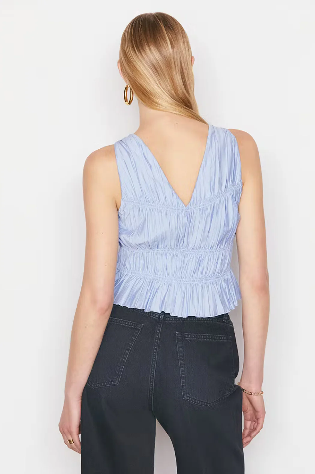 Frame - Cinched Crinkle Tank - Image 5