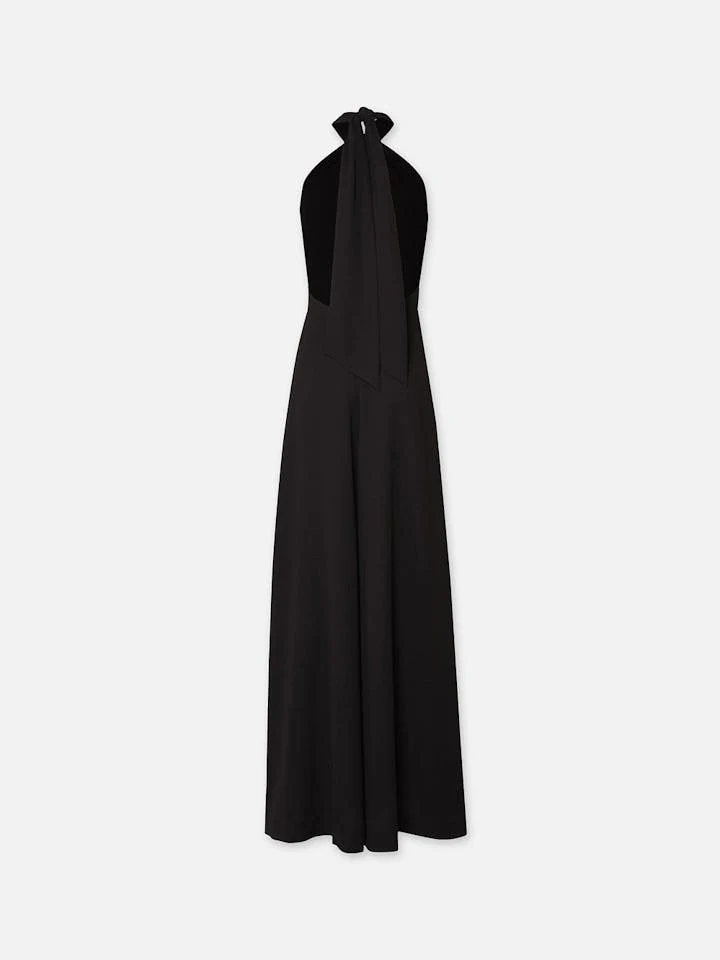 Frame - Keyhole Halter Jumpsuit - Image 2