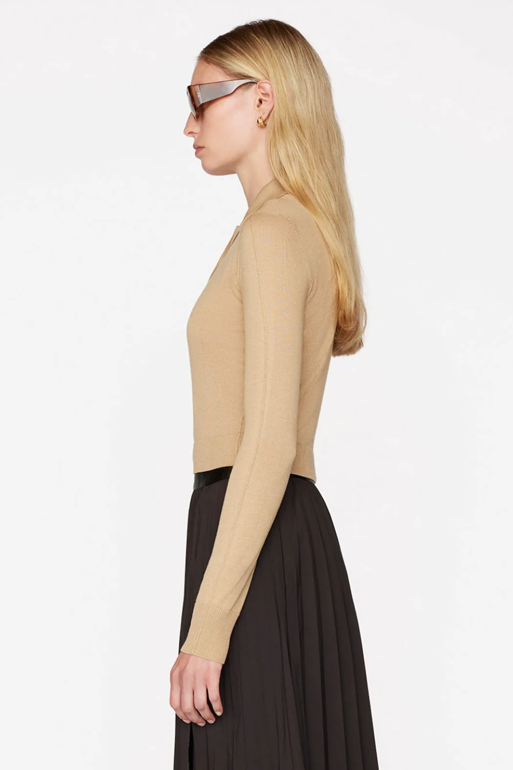 Frame - Refined Polo Sweater - Image 11