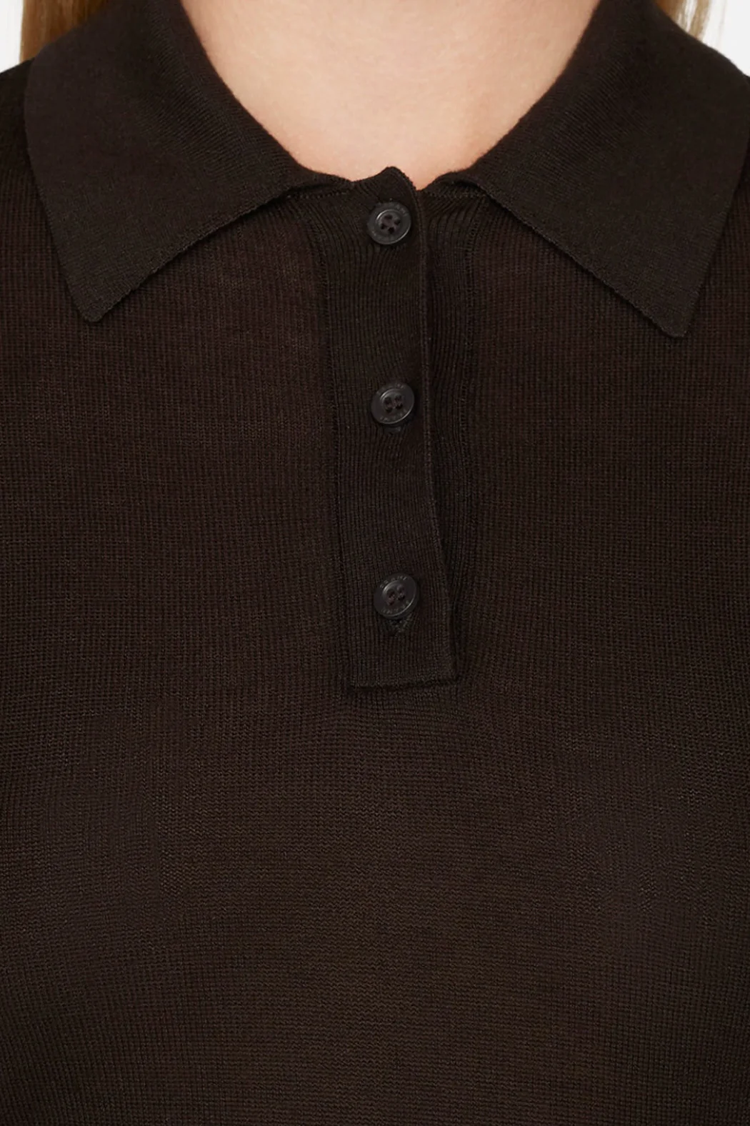 Frame - Refined Polo Sweater - Image 3