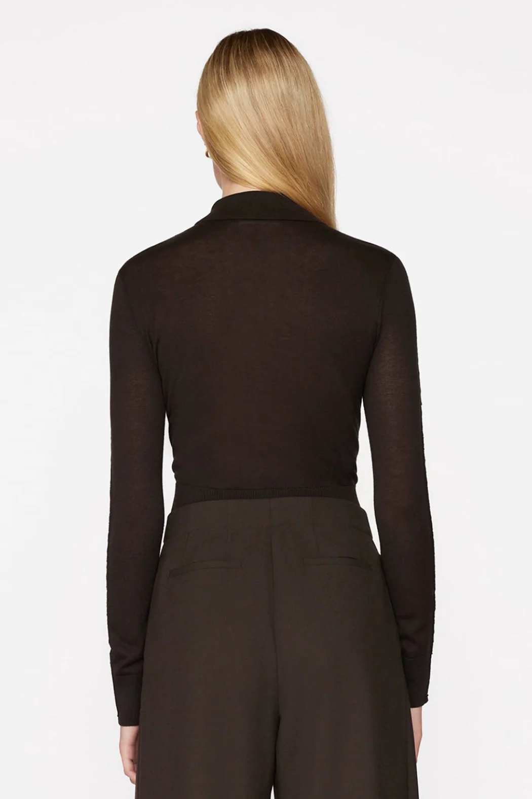 Frame - Refined Polo Sweater - Image 6