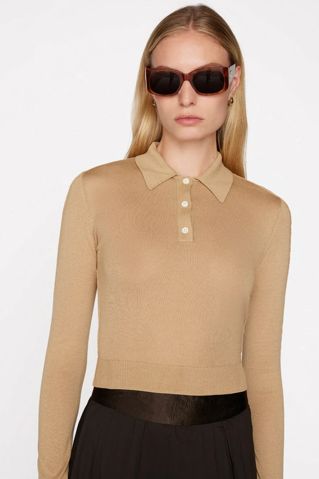 Frame - Refined Polo Sweater - Image 7