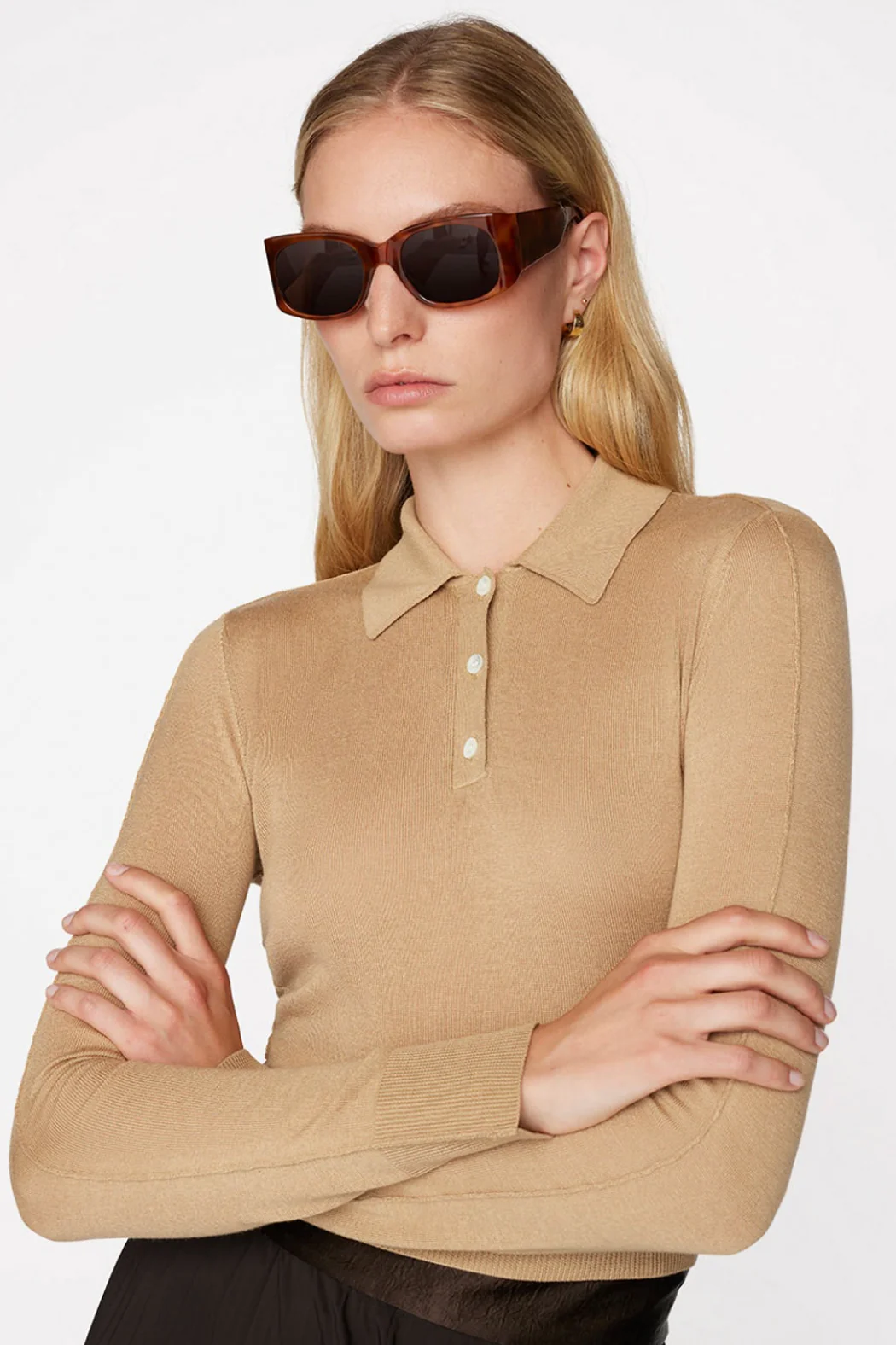 Frame - Refined Polo Sweater - Image 9