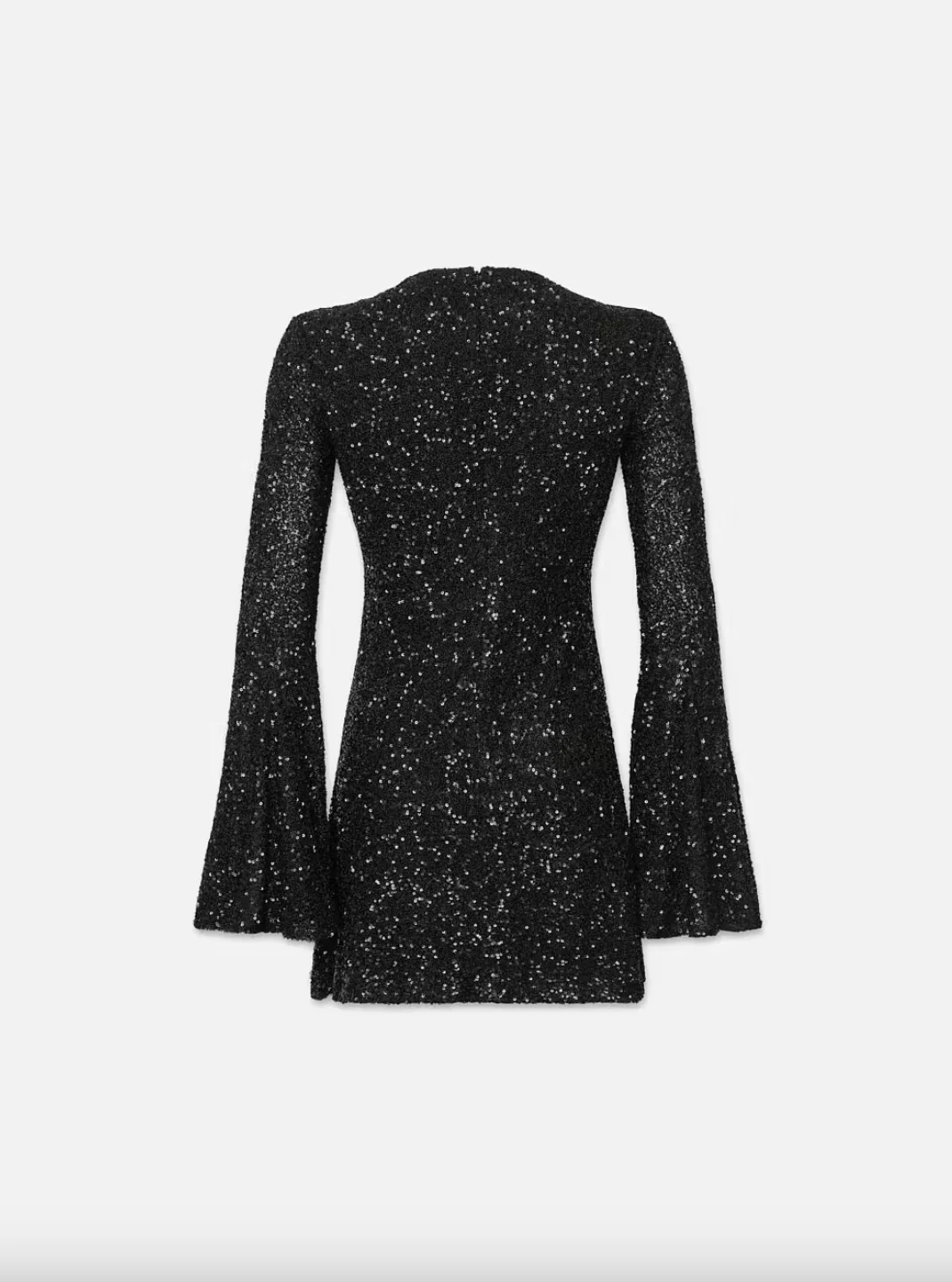 Frame - Sequin Flutter Sleeve Dress - Image 4
