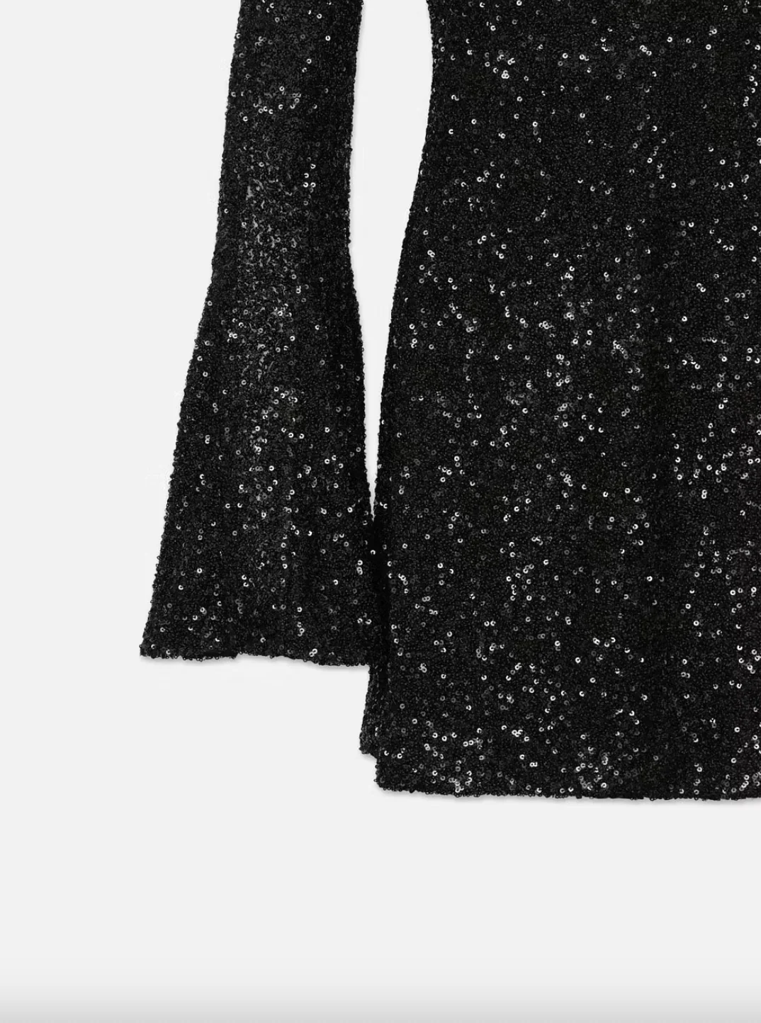 Frame - Sequin Flutter Sleeve Dress - Image 5
