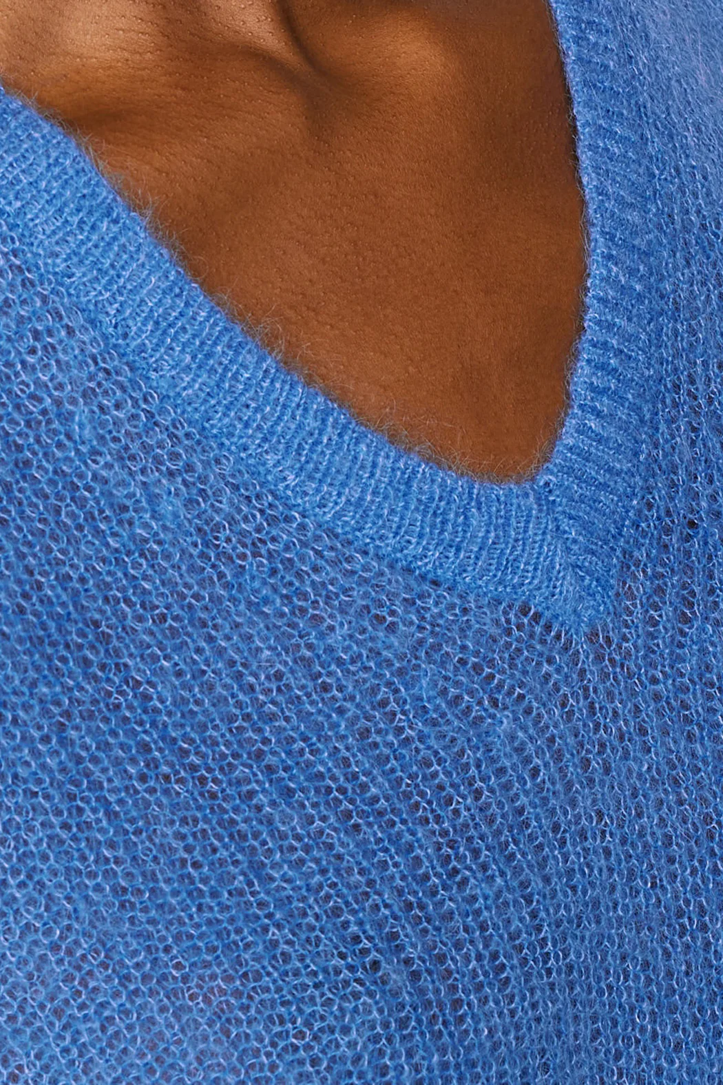 Frame - Shrunken Vest in Cornflower Blue - Image 5