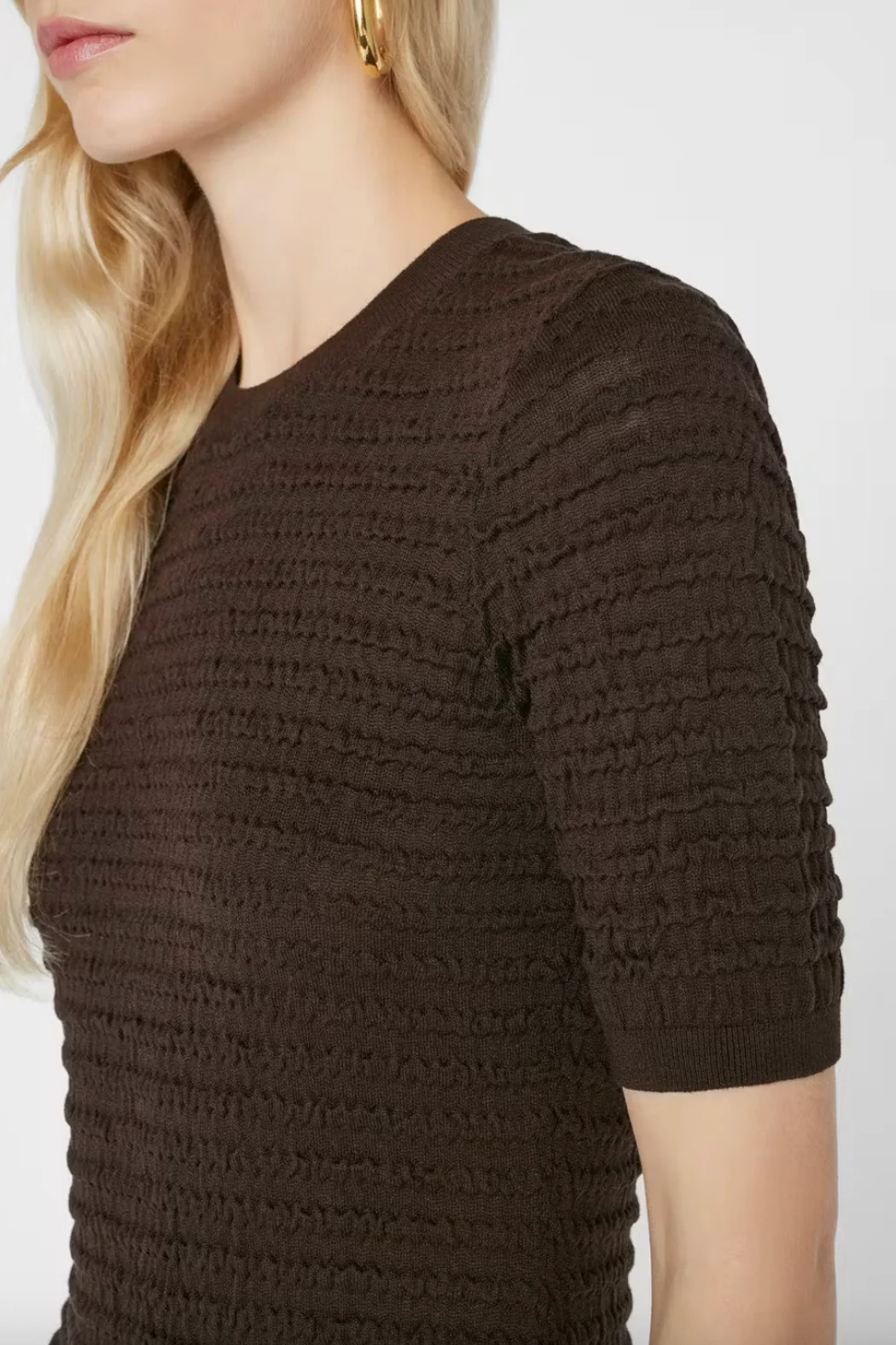 Frame - Smocked Knit Dress - Image 3