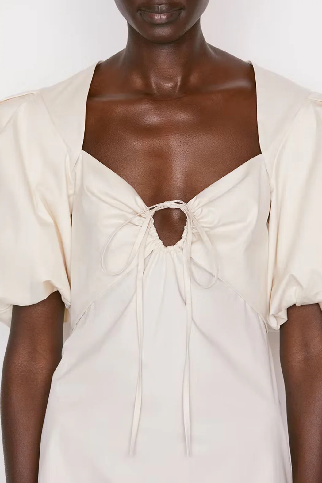 Frame - Tie Neck Dress - Image 3