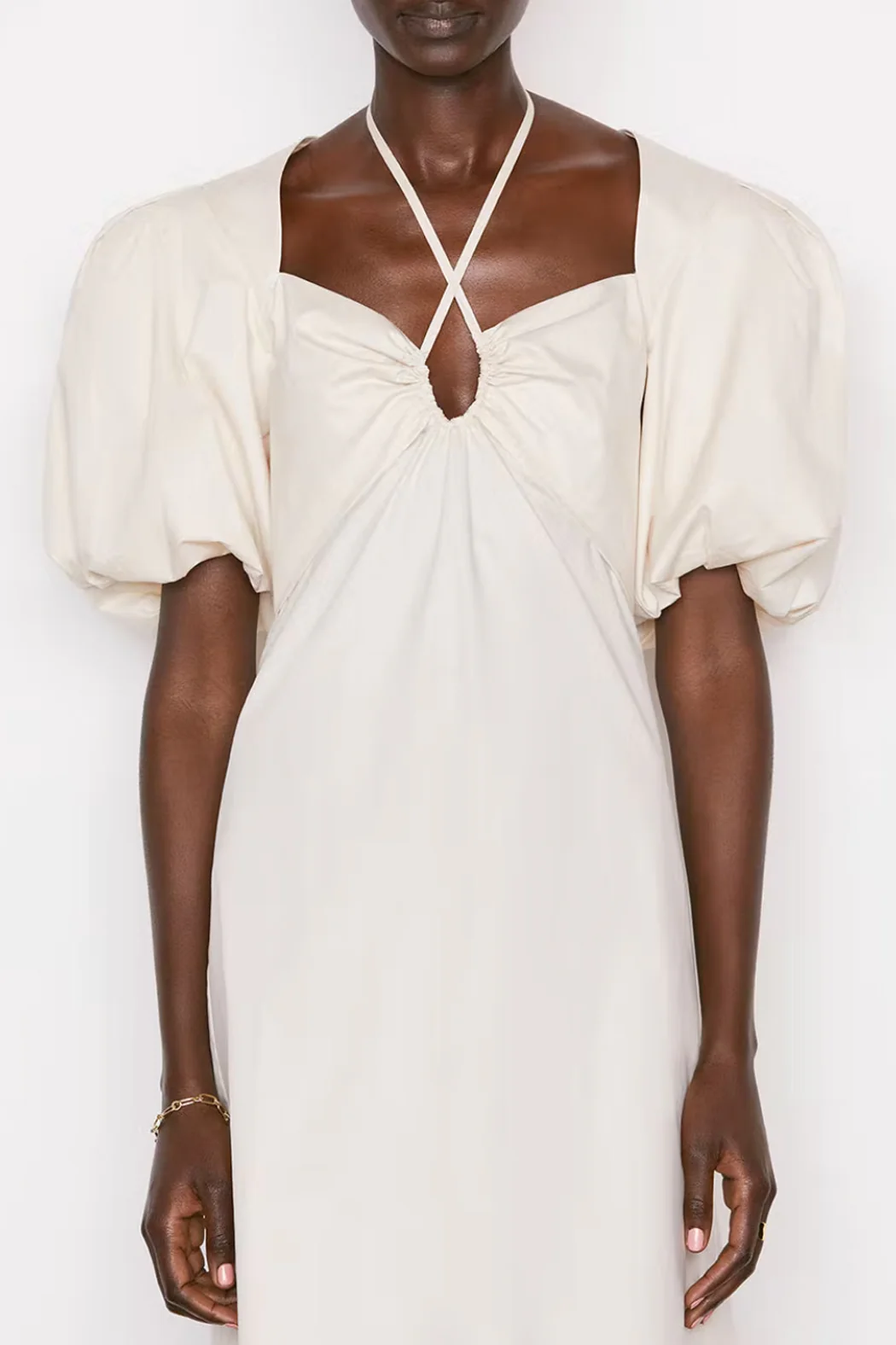 Frame - Tie Neck Dress - Image 5