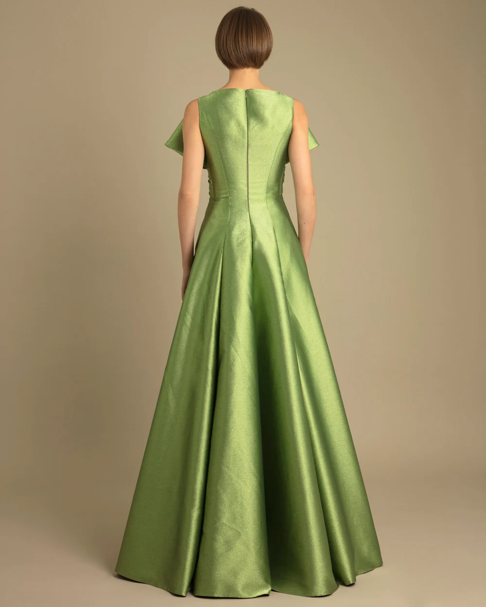 Gemy Maalouf - Bow-like Princess Cut Long Dress - Image 3