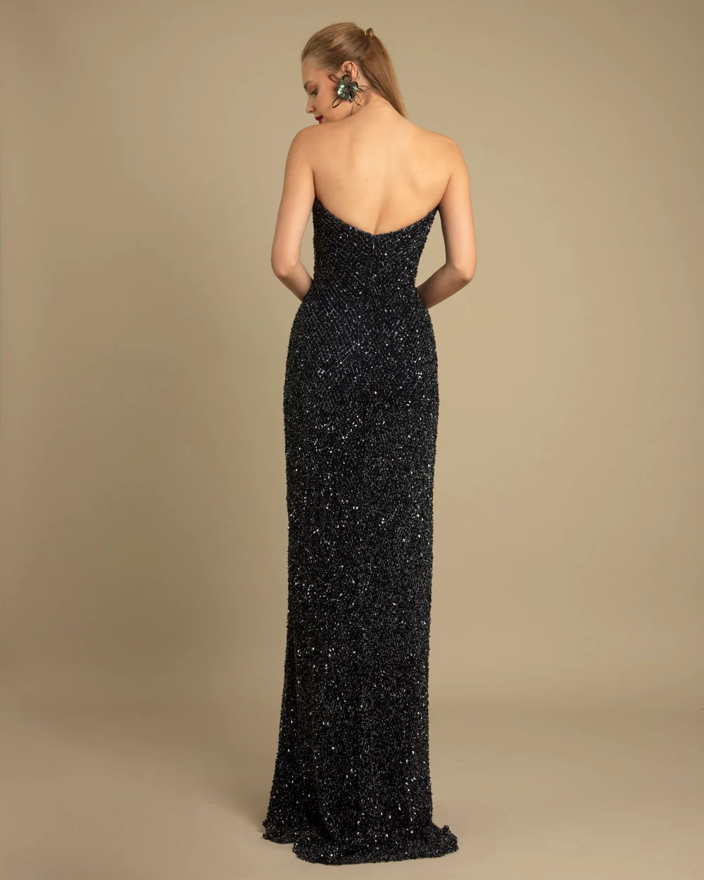 Gemy Maalouf - Strapless Beaded Gown - Image 3