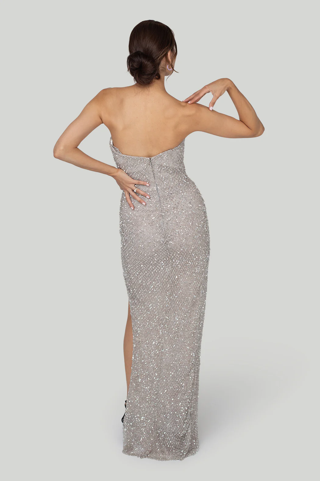 Gemy Maalouf - Strapless Beaded Gown - Image 5