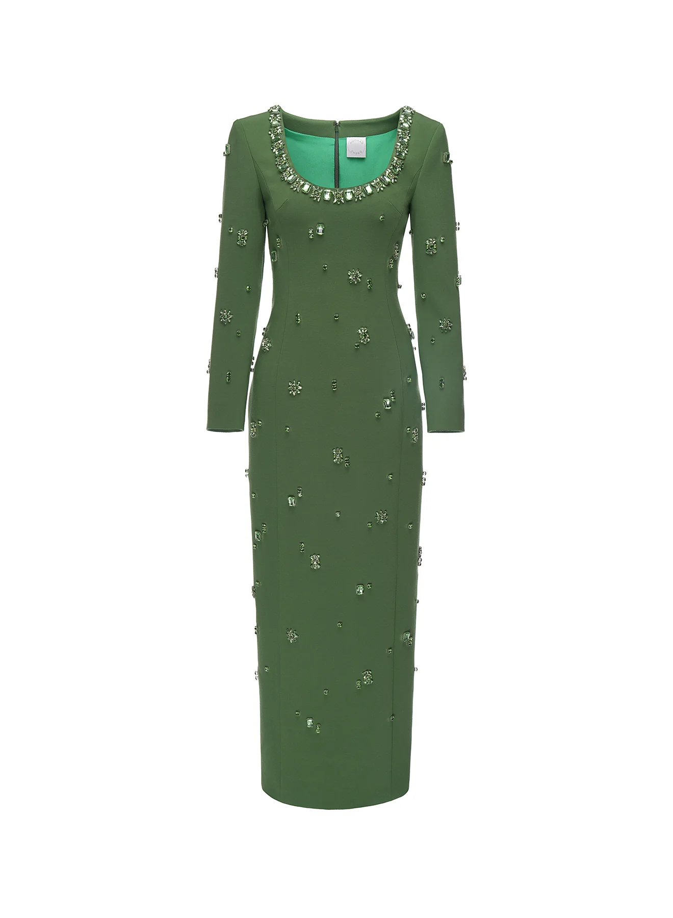 Huishan Zhang - Madelyn Dress in Emerald - Image 5