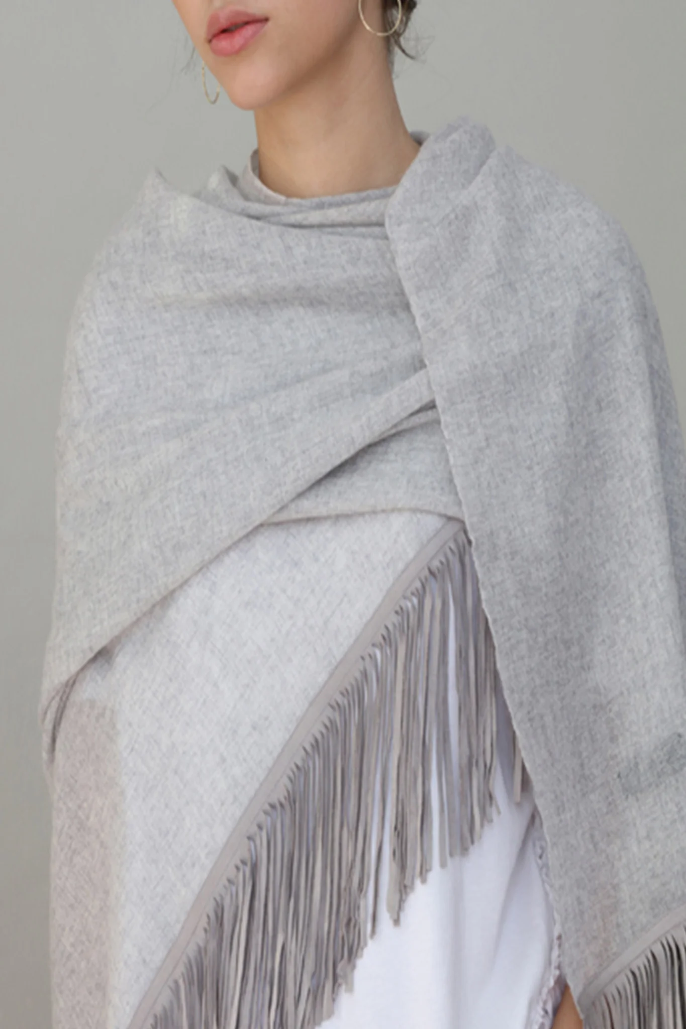 JANE CARR Gaucho Wrap Scarf - Image 7