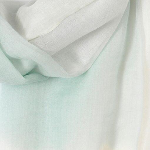 JANE CARR Two-Tone Wrap Scarf - Image 4
