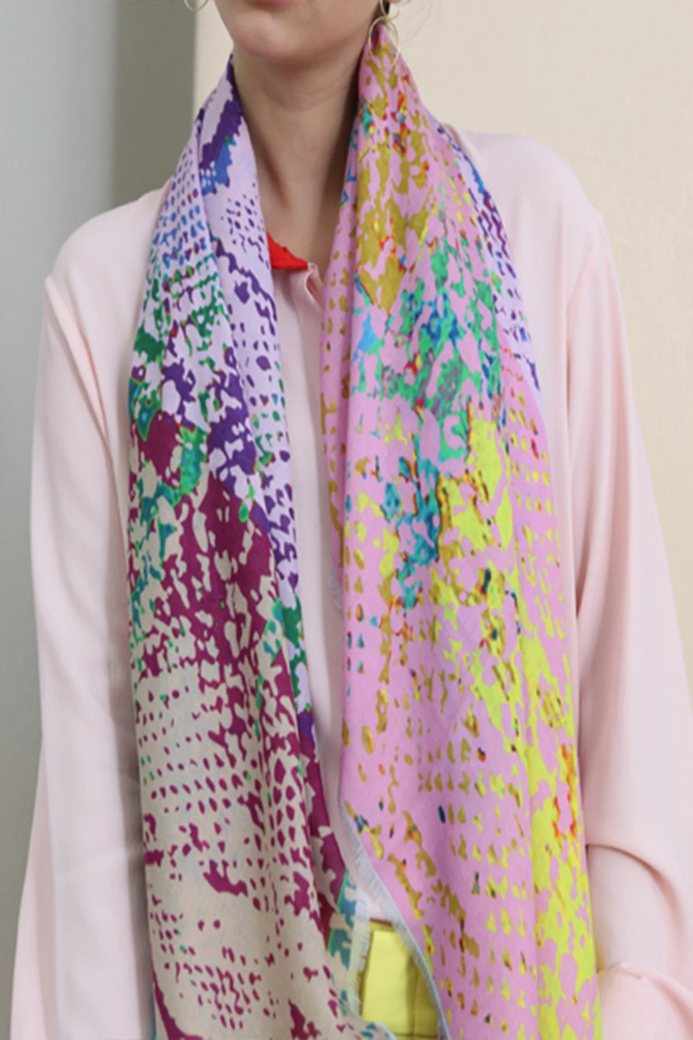 JANE CARR Viper Square Scarf - Image 4