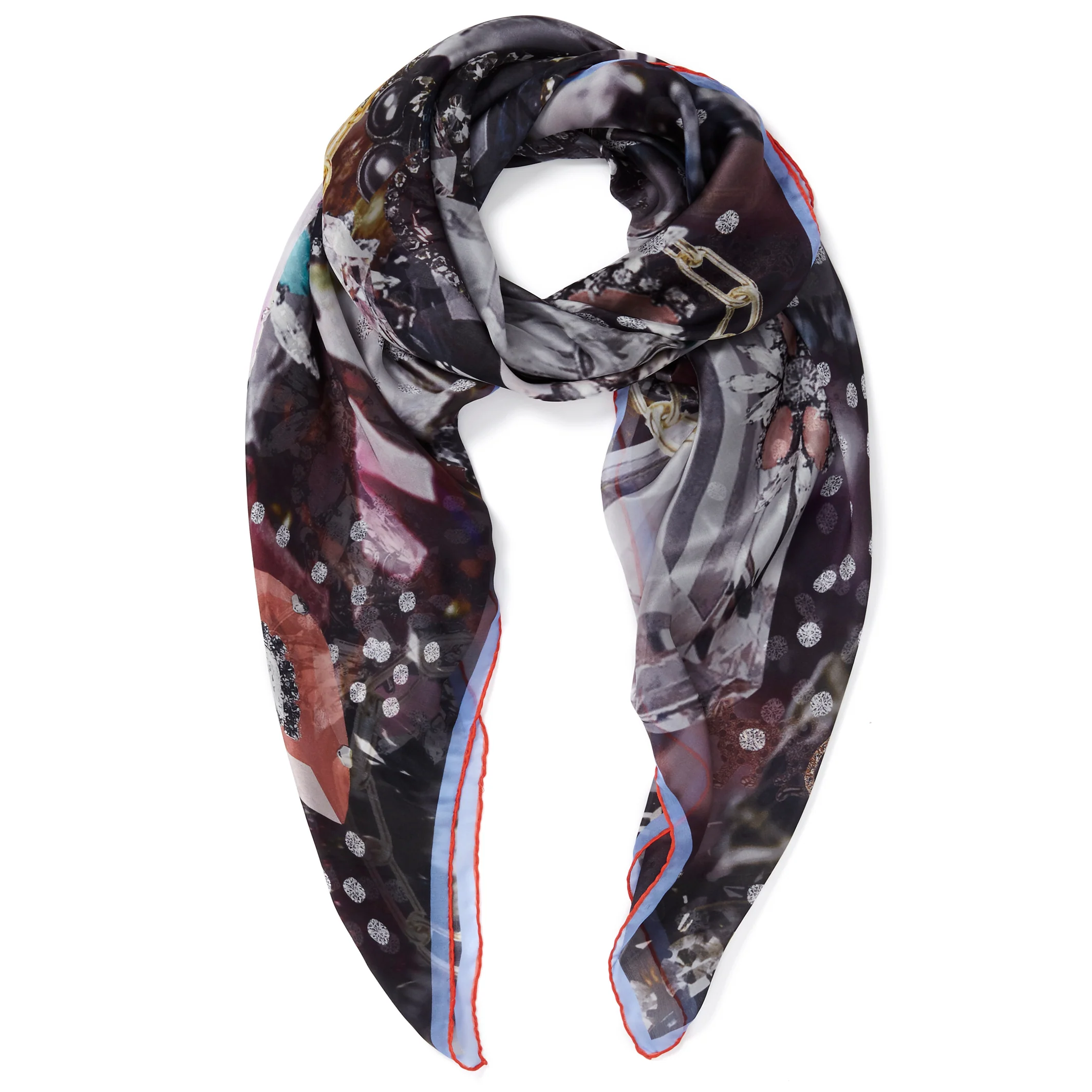 JANE CARR Tresor Square Scarf - Image 6